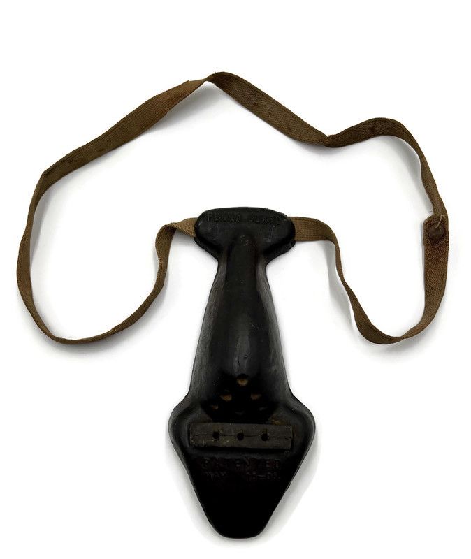 SCARCE PENNA GUARD Football Noseguard Pat’d May 18, 1905 Detachable Mouthpiece