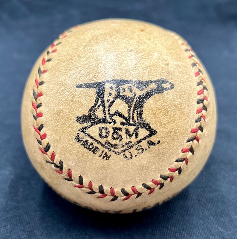 Circa. 1905 D&amp;M University League Baseball