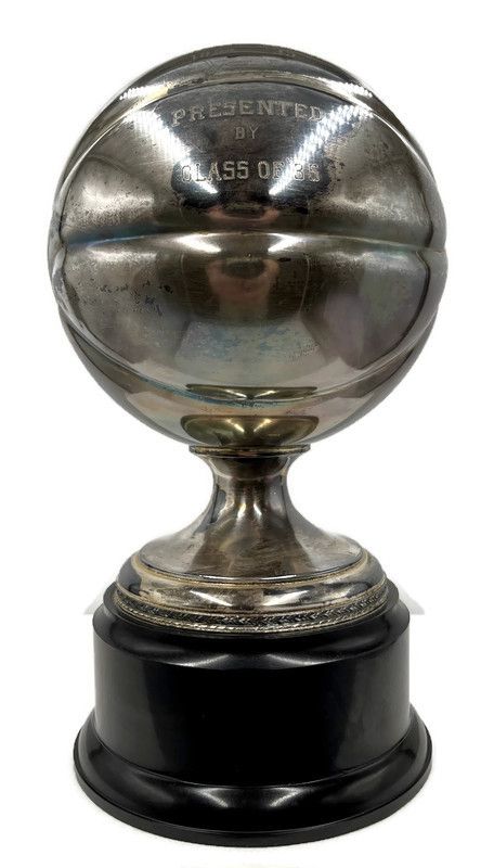 Beautiful Vintage 1933 Pedestal Basketball Trophy