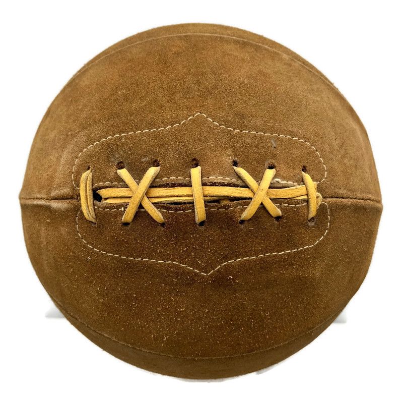 Outstanding Early 1900’s Leather Laced Basketball – NR-MT