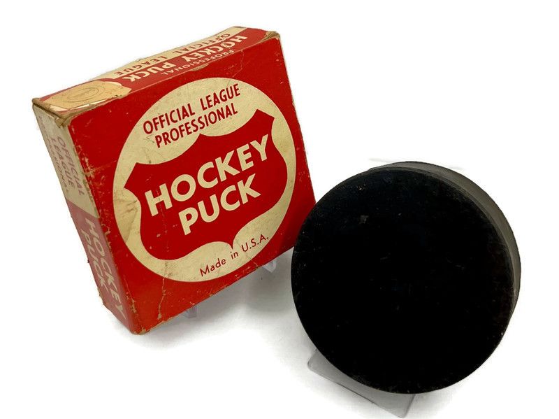 1940’s Official League Professional Hockey Puck MINT in the Original Box