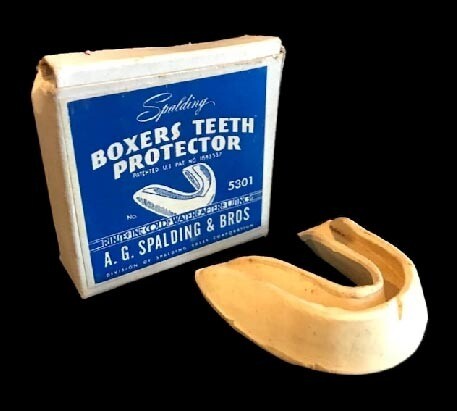 1927 Boxing Mouth Guard made by Spalding