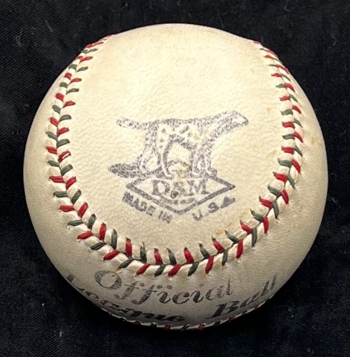 Unused 1910’s Draper &amp; Maynard Green &amp; Red Stitched Official League Baseball