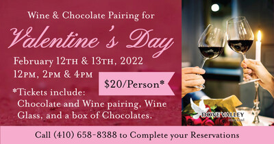 Chocolate&WinePairing*Feb.13th*2pm