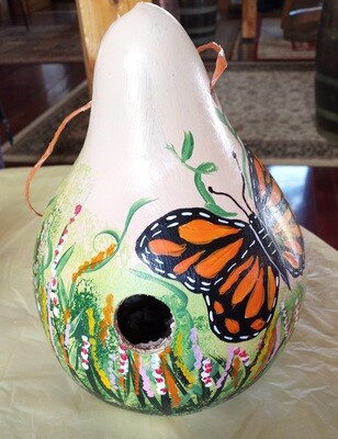 Butterfly Birdhouse Gourd* May15th*1pm