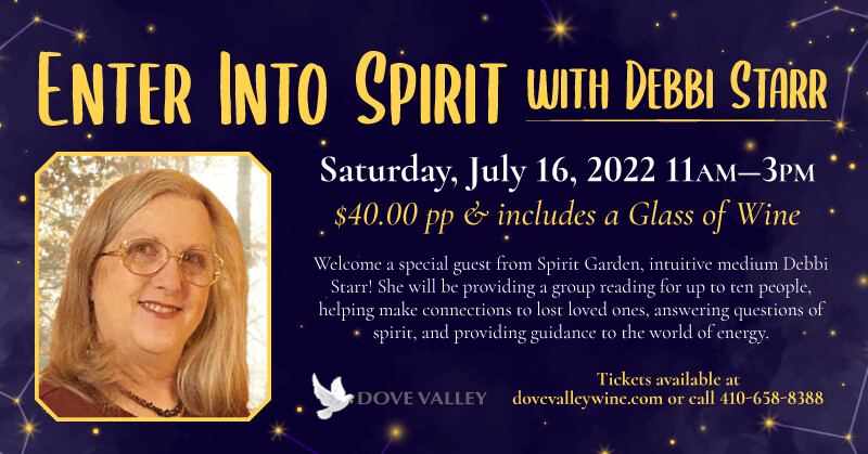 Enter into Spirit with Debbi Starr *July 16th*11am