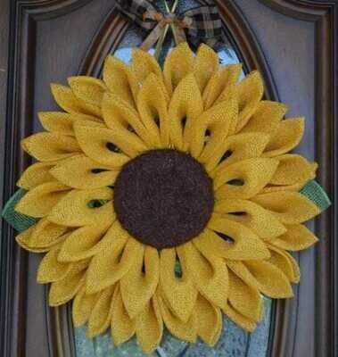 Sunflower Wreath Workshop*June 24th*12pm