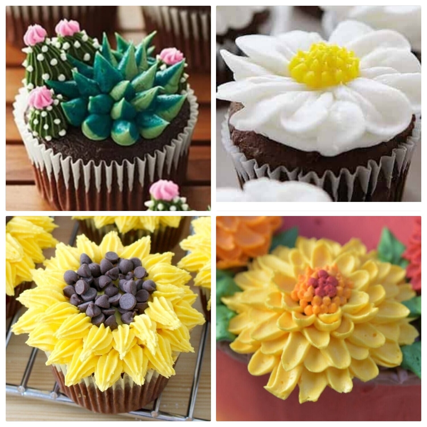 Flower Theme Cupcakes*June 17th*12pm