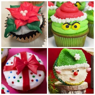 Christmas Theme Cupcakes *Dec3rd*12pm