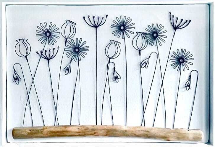 Twisted Wire Art*Wild Flower*June 24th*12pm