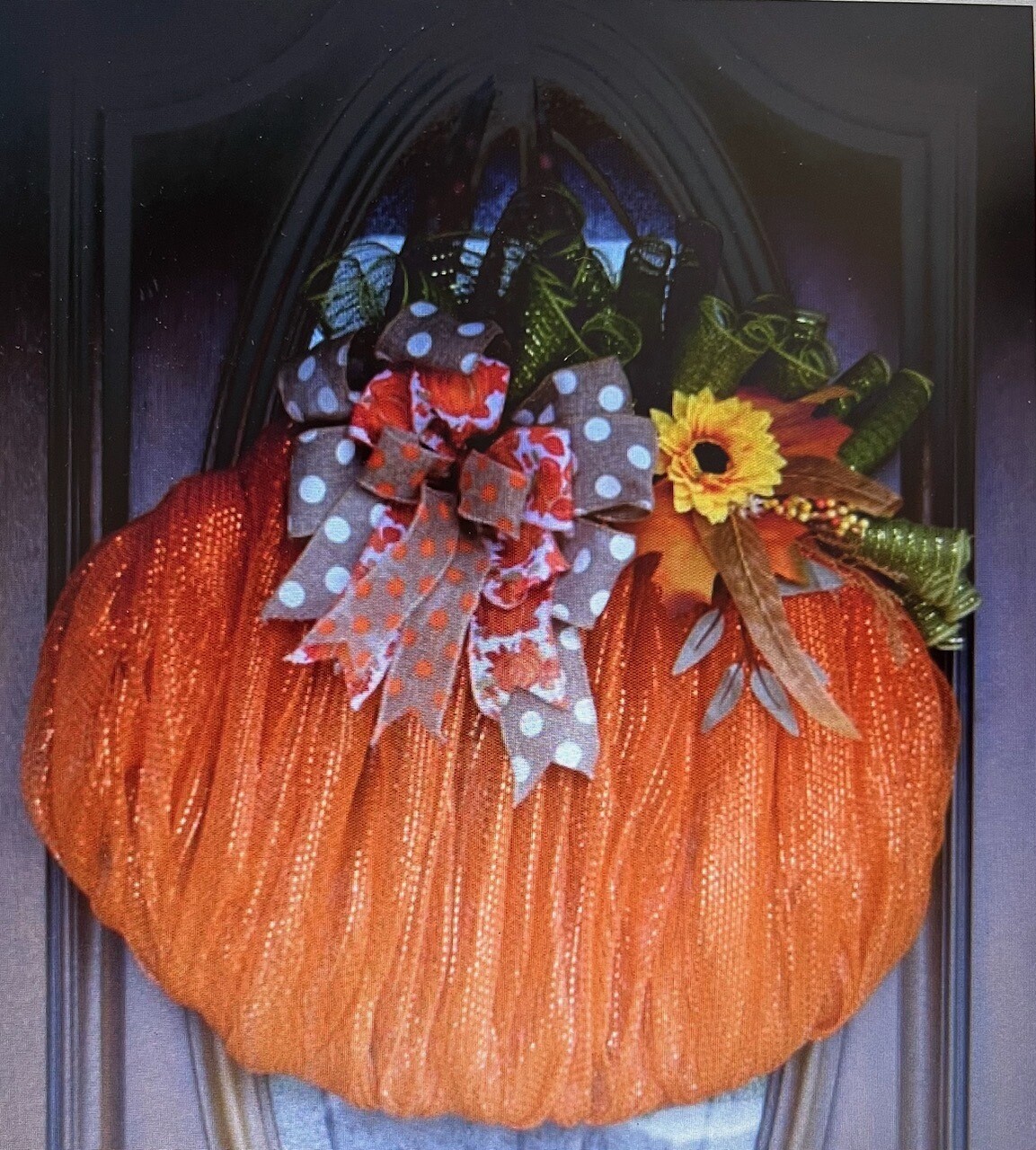 Pumpkin Wreath* Aug 13th @ 1pm