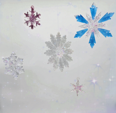 UV Resin Snowflakes Setvof 5*Dec9th*12pm