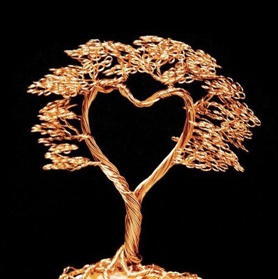 Twisted Wire *Heart Shaped Tree*Feb.10th*12pm