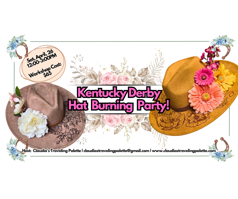 Hat Burning Workshop*April 26th*12pm
