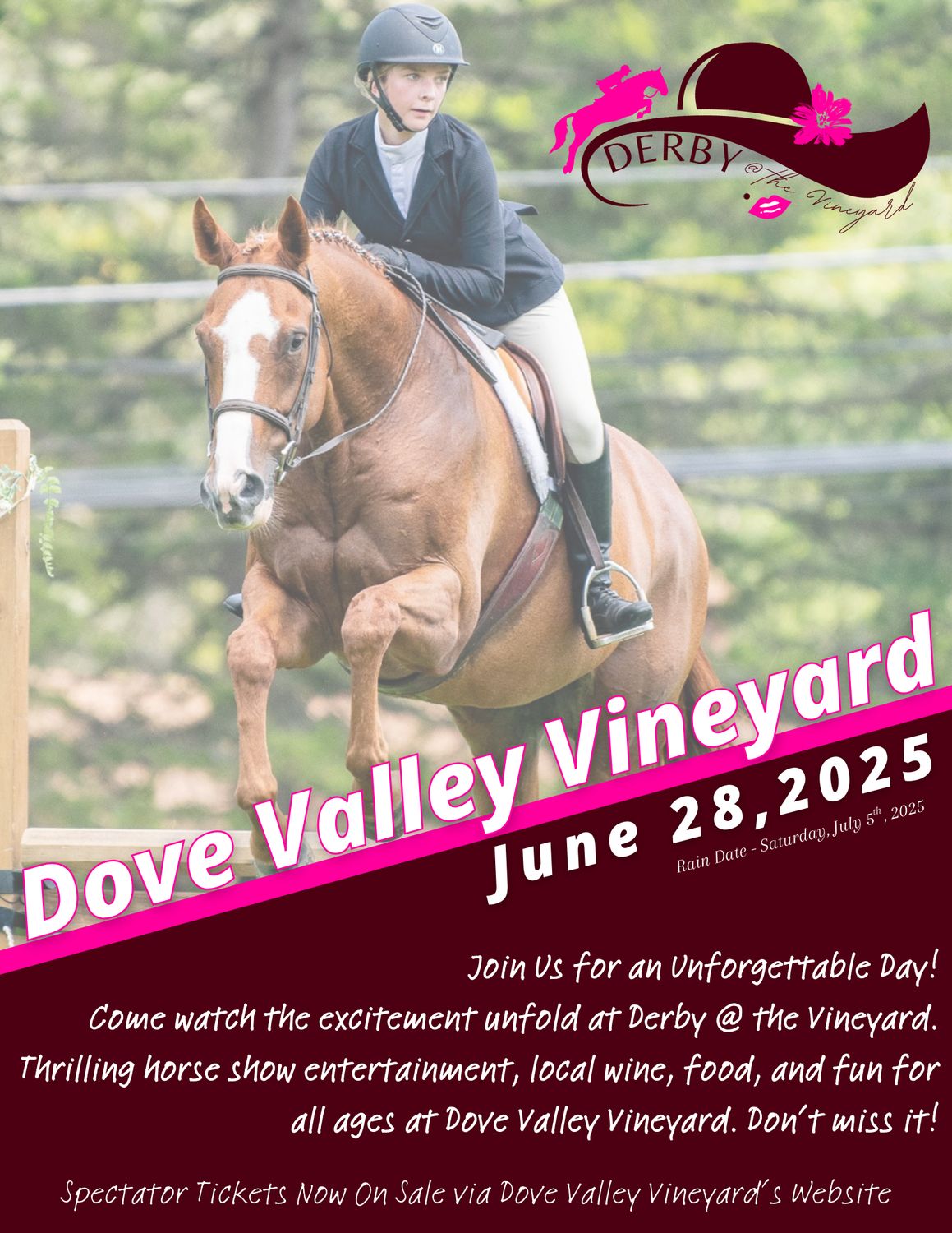Derby At The Vineyard *June 28th