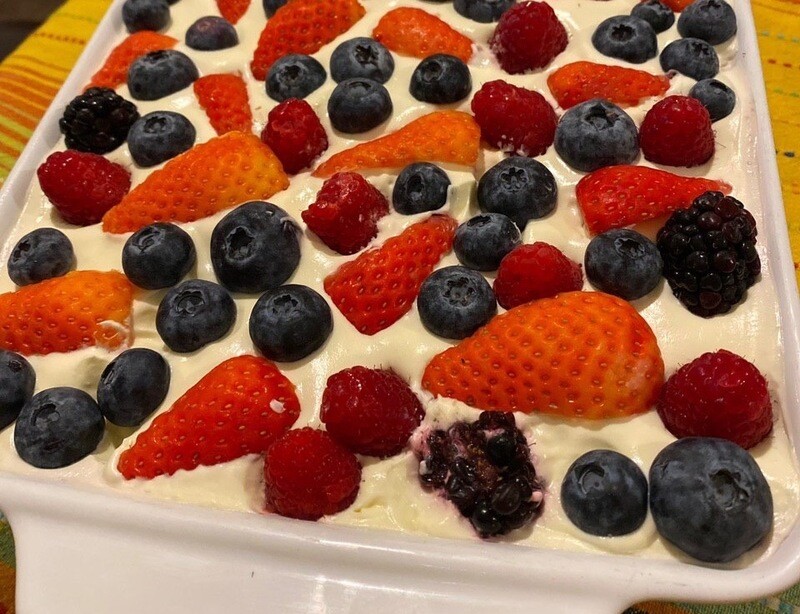 Tiramisu Red Fruits (1 portion)