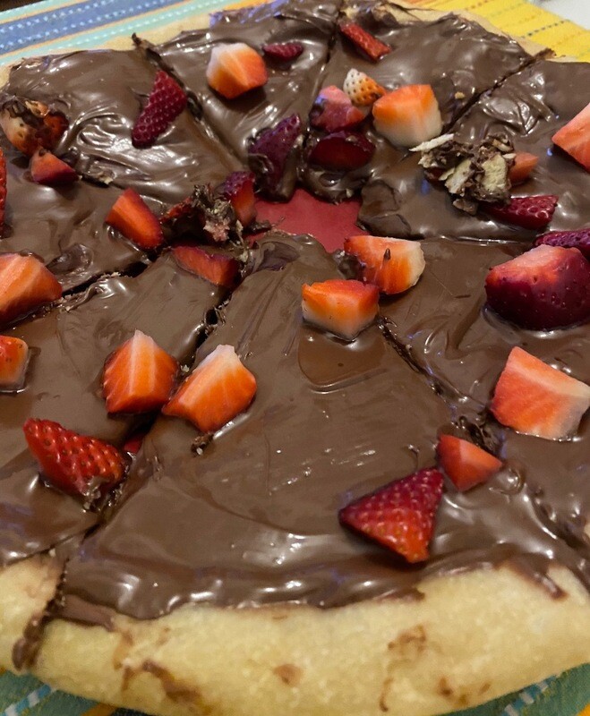 Pizza Nutella