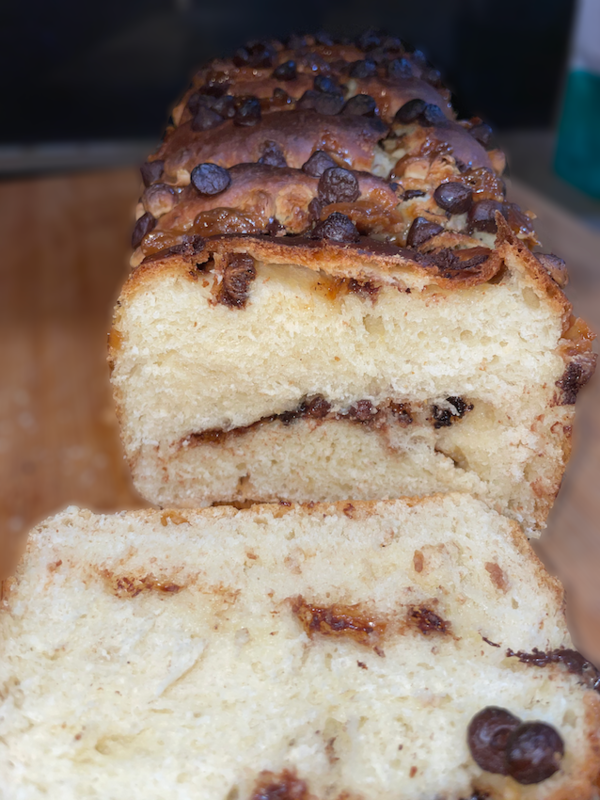 Brioche Chocolate Chips &amp; Fudge