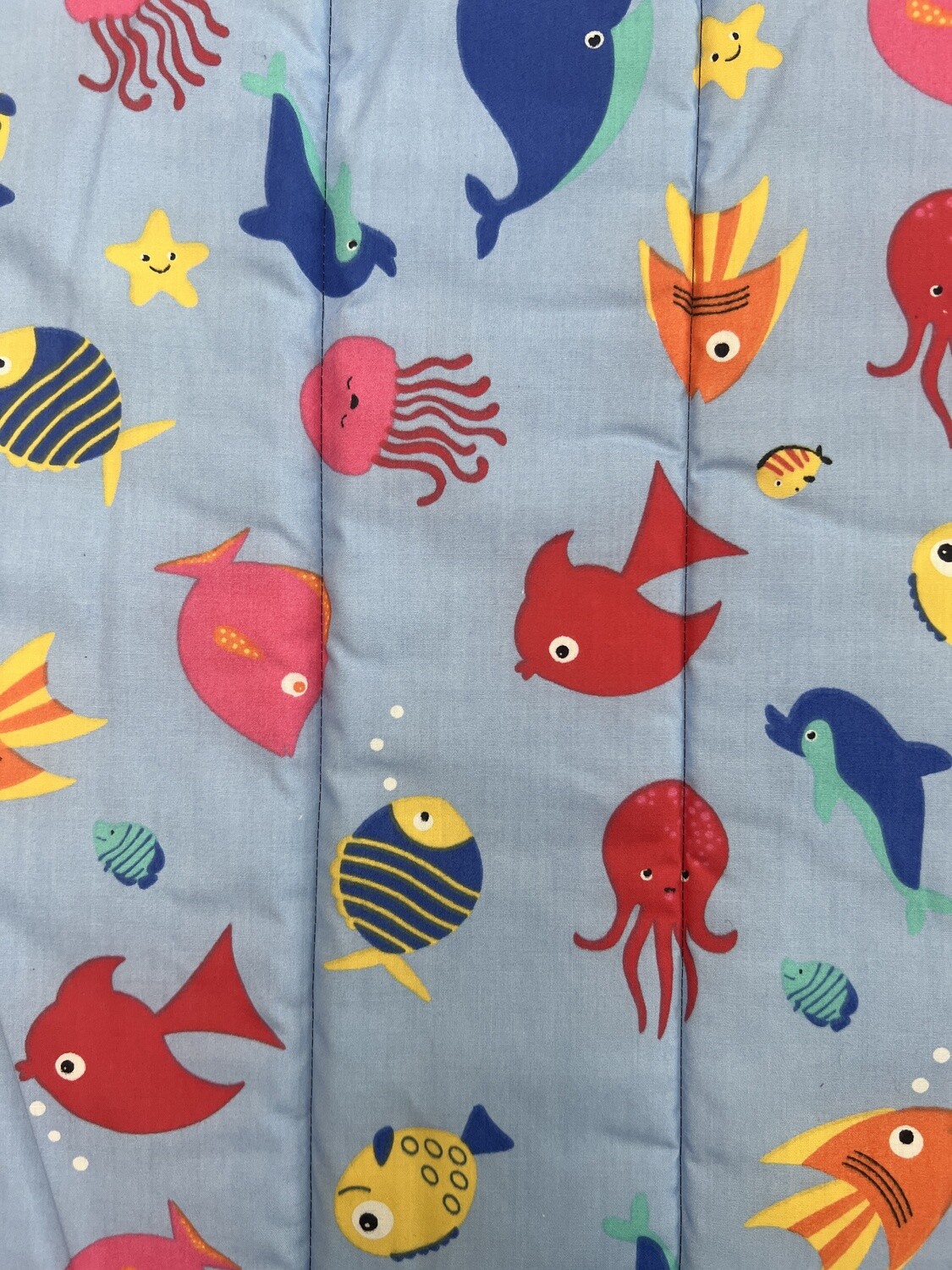Under the Sea Red Nap Mat
