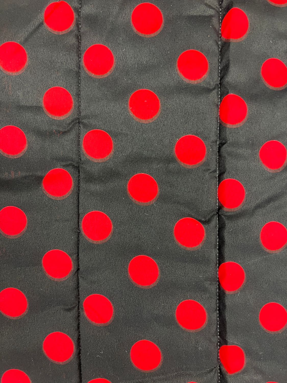 Polka Dot Red Nap Mat