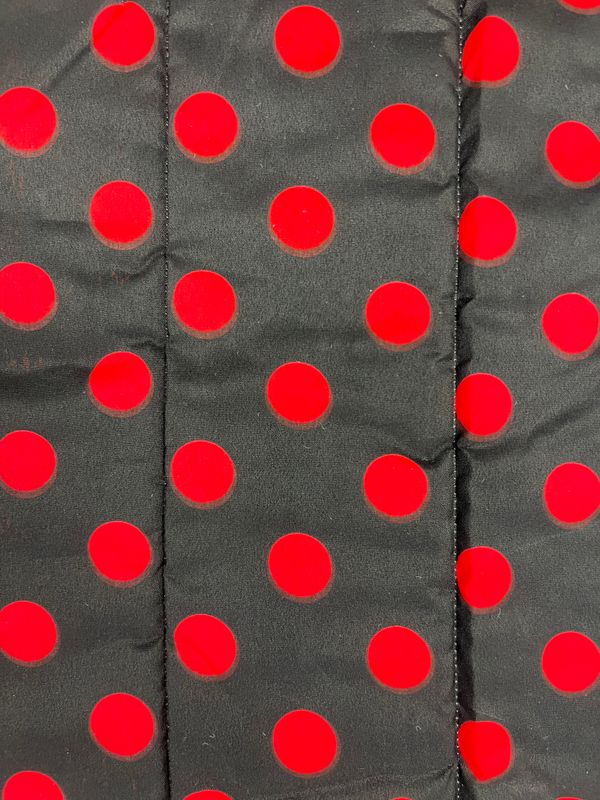 Polka Dot Red Nap Mat