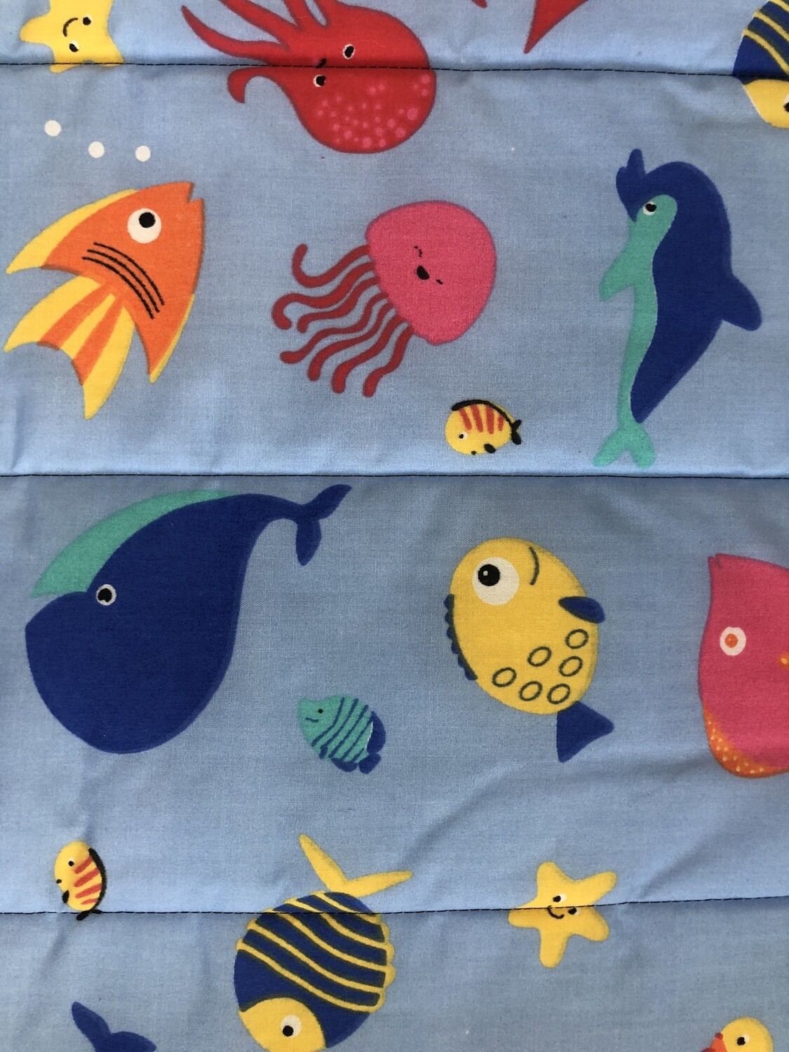 Under the Sea Yellow Nap Mat