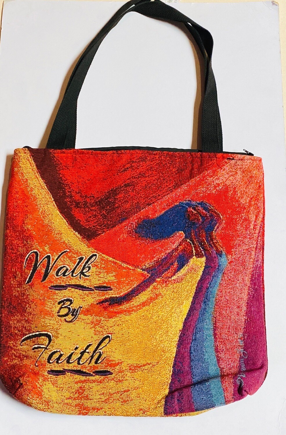Shades of Color Tote Bag - Walk By Faith