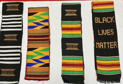 Hand-woven Kente Sash (choose type)