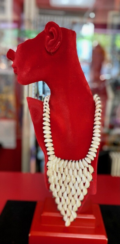 Cowrie Shell Necklaces (choose type by letter in order by picture)