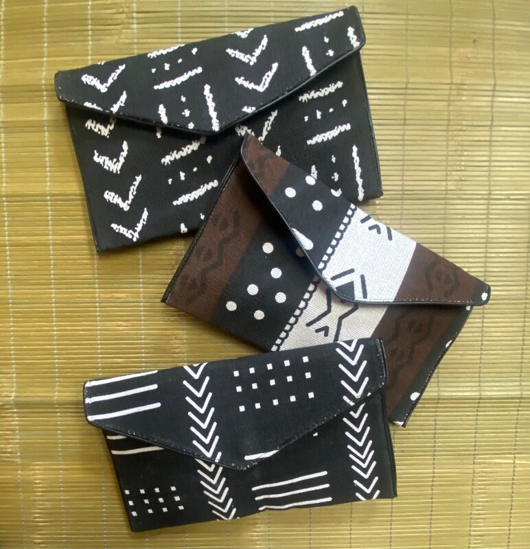 Mud Cloth Clutch Bag (choose type)