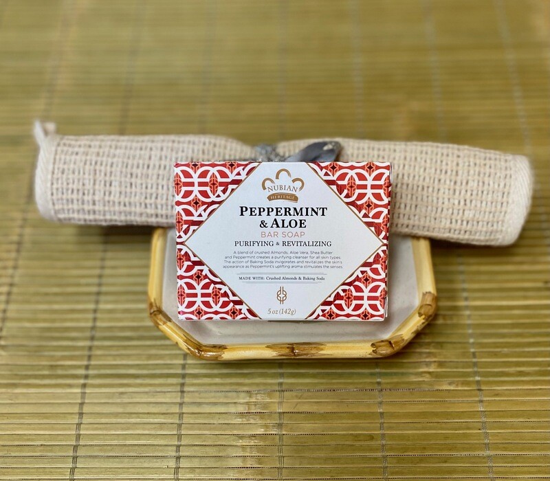 Peppermint and Aloe Soap