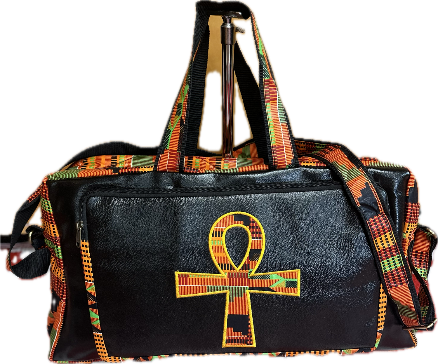 Kente Ankh Travel Bag