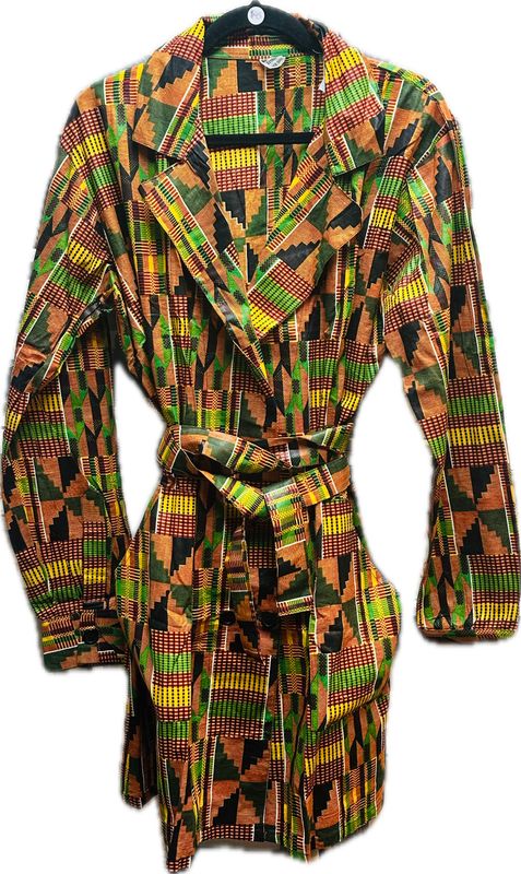 Lightweight Kente Jacket (choose pattern)