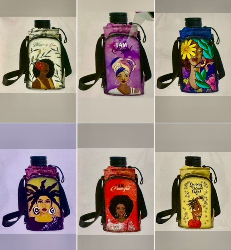 Shades of Color Water Bottle Bags