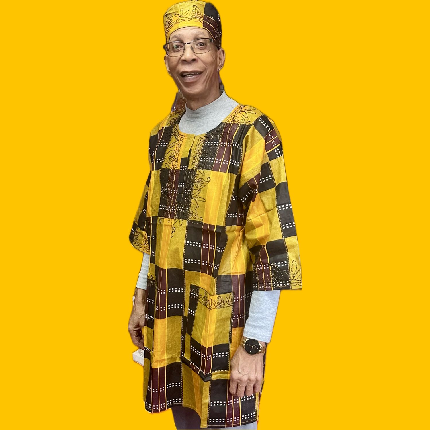 Embroidered 3Pc Mens Set