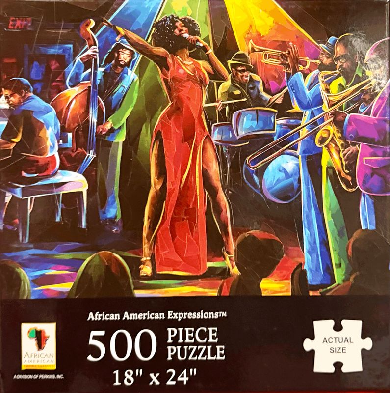 Puzzle- Jazz Woman Singer