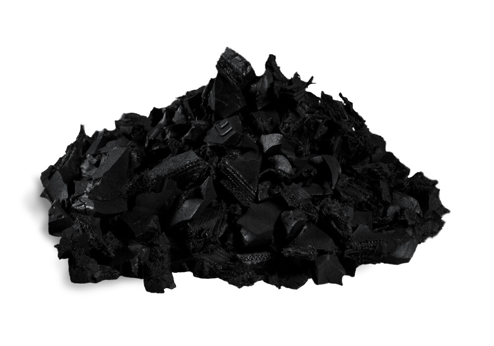 Black Rubber Mulch ( Weight 1 ton )