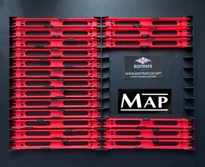 RIGRACKS SET 1 FOR MAP SHALLOW TRAY (H and Z SERIES BOXES)