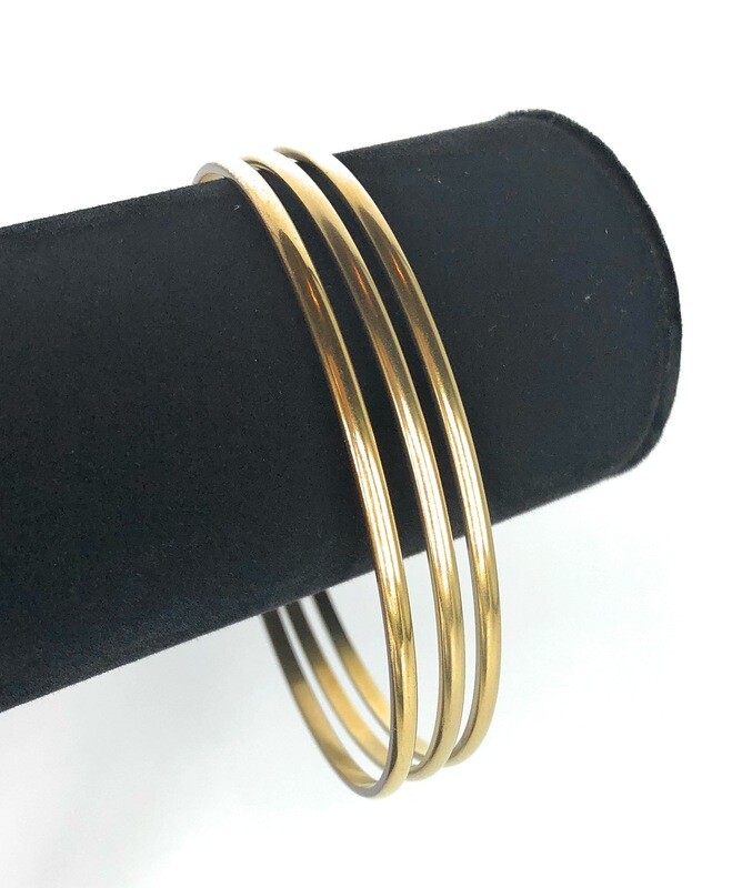 CLASSIC GOLD BANGLE