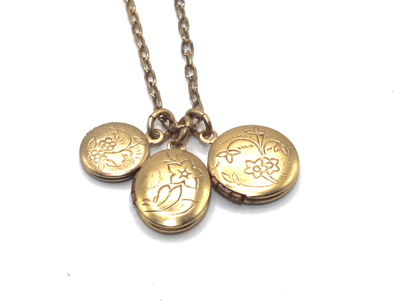 LOCKET CHARMS PETITE Gold