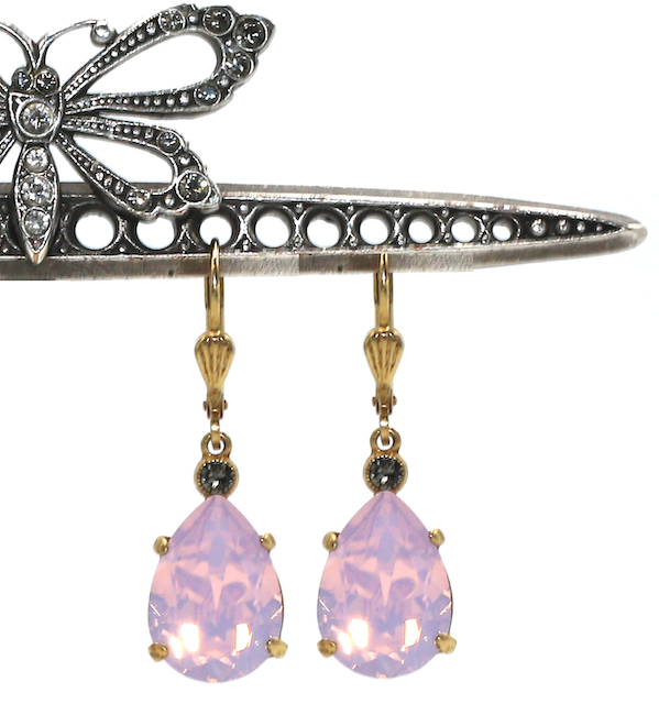 EMPRESS CUT Gold With Rose-Water Swarovski Crystal