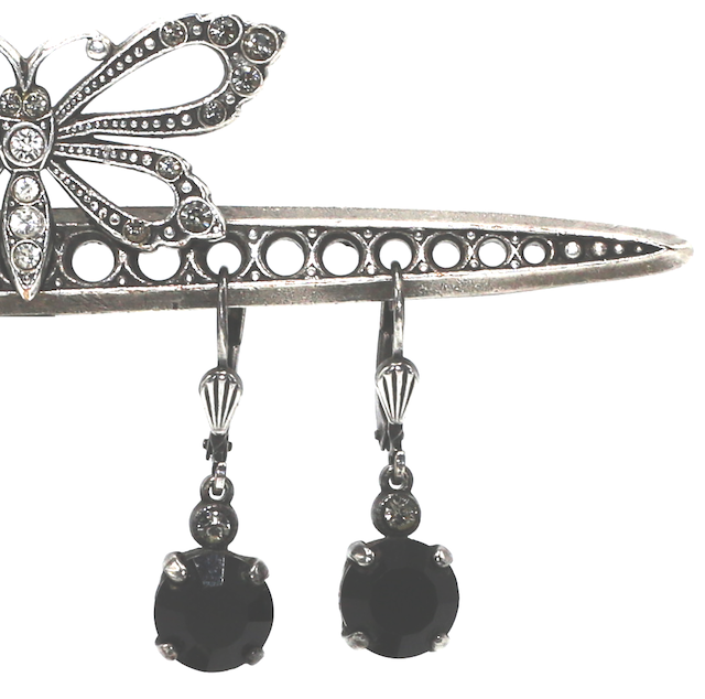 JELLY TOTS Silver With Jet Black
Swarovski Crystal