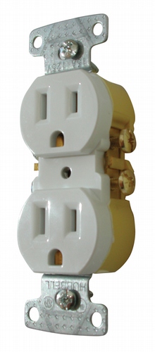 Standard Receptacle - White