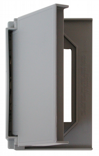 Decor Receptacle Cover - Grey