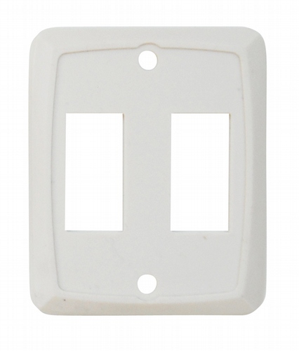 Double Face Plate - Ivory 3/bag