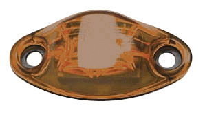 LED Exterior Light - 2 Diode 1 Wire Marker Light Amber