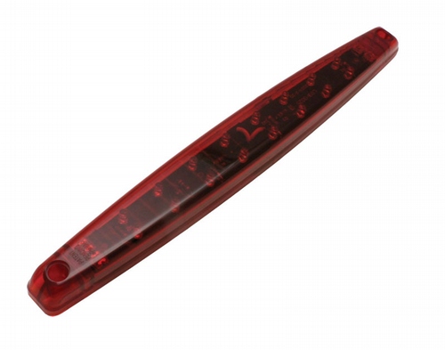 LED Exterior Light - 20 Diode Weatherproof 12 Inch Red Bar Light