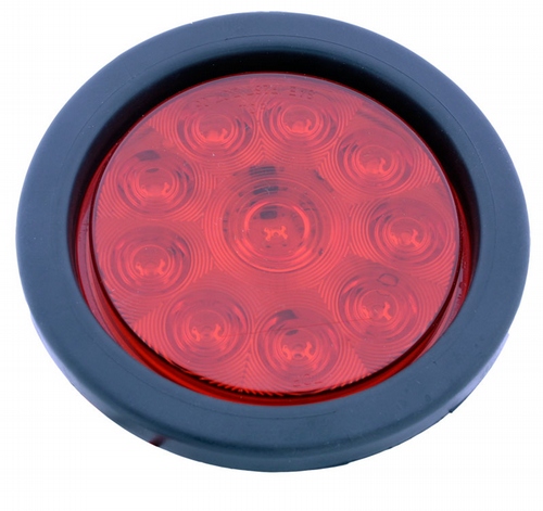 LED Exterior Light - 10 Diode 4 Inch Round Light Kit