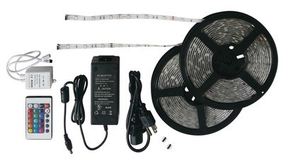 33 Foot RGB LED Strip Light Kit