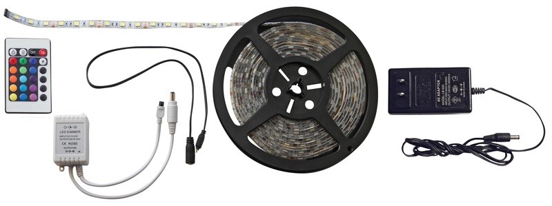 16 Foot RGB LED Strip Light Kit